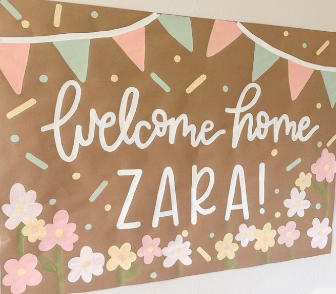 Welcome Home Zara