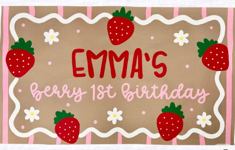 Emma's Berry 1st Birthday